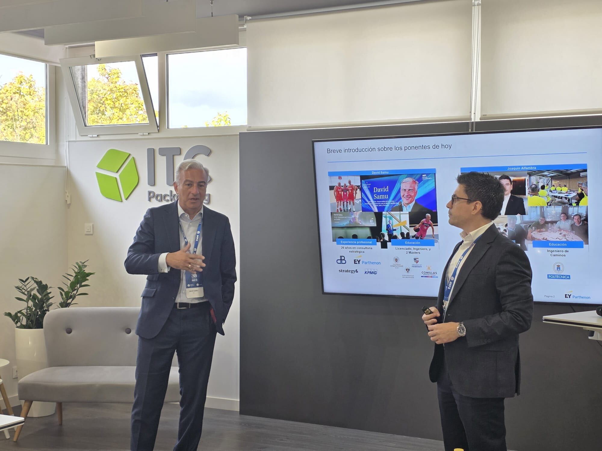 Participantes en la sesión de AEFA Growth
